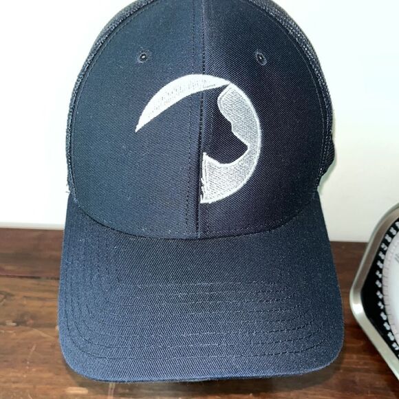 Blue SnapBack K-9 Police Dog Trials training handling cap hat mesh back pl - Picture 1 of 4